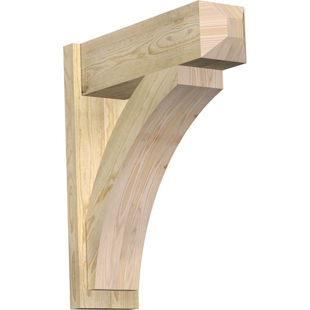Ekena Millwork Thorton Rough Sawn Craftsman Outlooker, Douglas Fir, 8"W x 26"D x 30"H OUT08X26X30THR04RDF